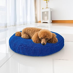 MUDDY MAT Cloud K-9 Dog Bed with Removable Cover, Navy Blue