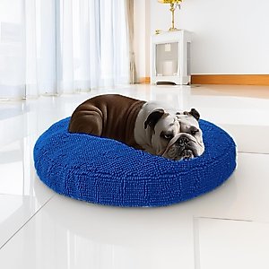 Muddy Mat Cloud K-9 Dog Bed with Removable Cover, Navy Blue, Small