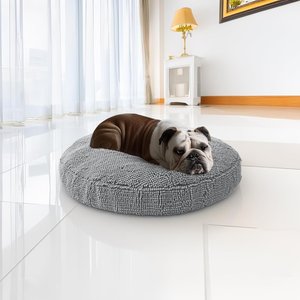 Muddy Mat Cloud K-9 Dog Bed with Removable Cover, Grey, Small