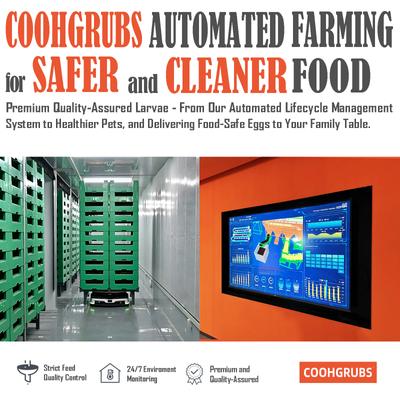 Show full view: COOHGRUBS Dried Black Soldier Fly Larvae Chicken Treat, 2-lb box slide 2 of 10