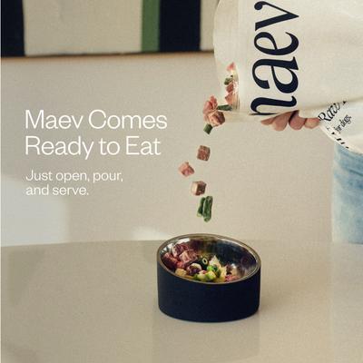 Show full view: MAEV Skin & Coat Human-Grade Raw Frozen Beef Dog Food, 5-lb bag slide 4 of 12