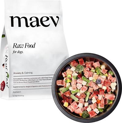 Maev Beef Formula Supplemented for Anxiety & Calming Human-Grade Raw Dog Food