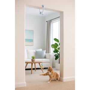 Pet Fit For Life Door Hanging Rope Toy, White, Medium