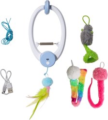 Pet Fit For Life Door Hanging Rope Toy, White, Medium