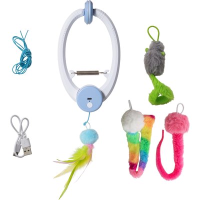 Pet Fit For Life Pet Fit For Life Door Hanging Rope Toy, White, Medium