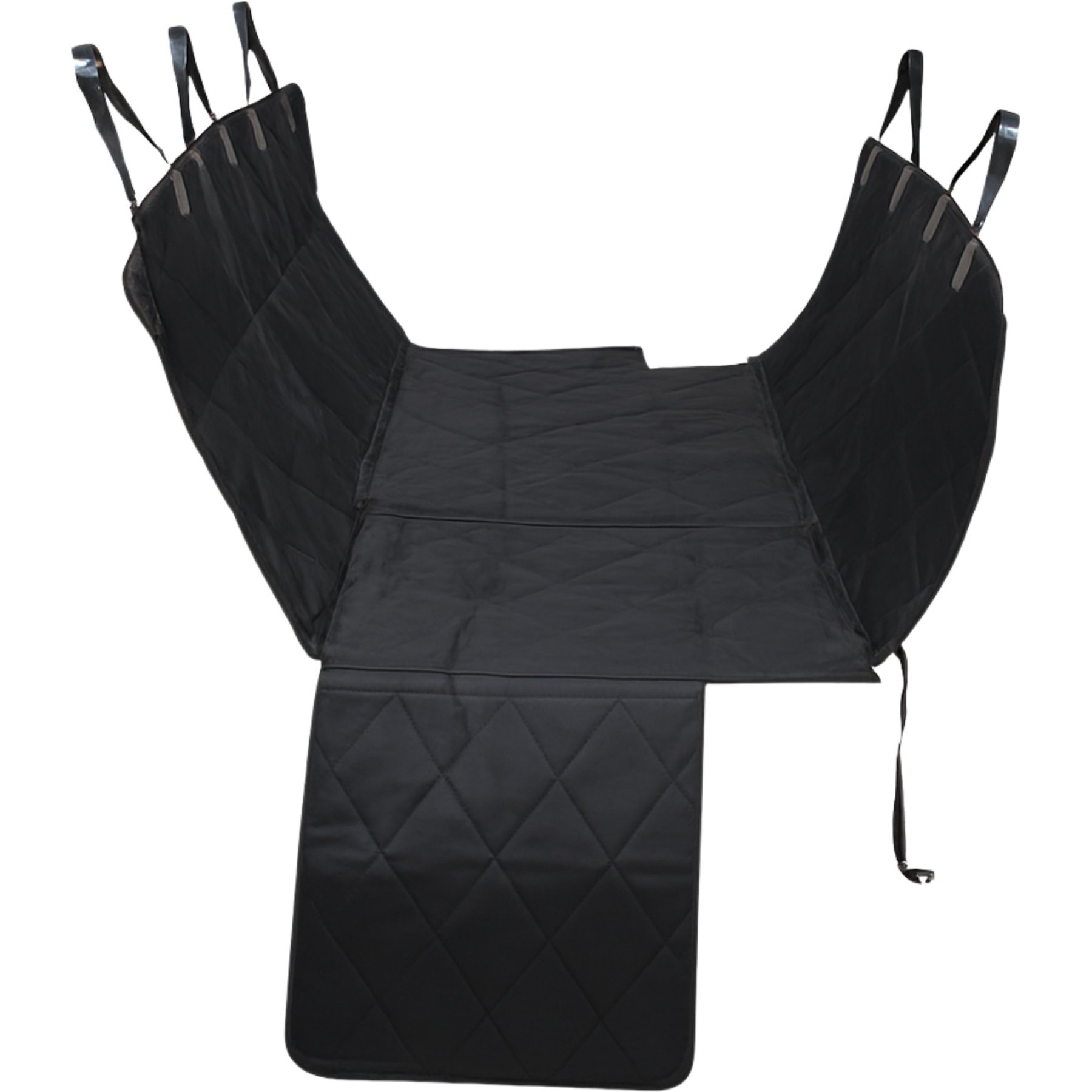 4 Cats & Dogs Jet Car Seat Cover, Black, X-Large