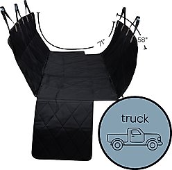 4 Cats & Dogs Jet Car Seat Cover, Black, X-Large slide 2 of 2