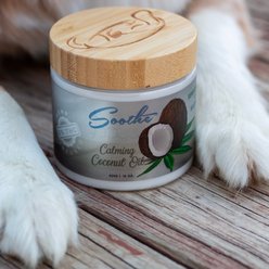 BuddyRest Soothe Calming Coconut Oil with Collagen Calming Supplement for Dogs, 16-oz jar slide 2 of 4
