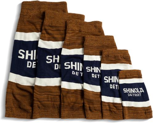 Show full view: Shinola Brand Stripe Dog Sweater, Brown, Small slide 6 of 9