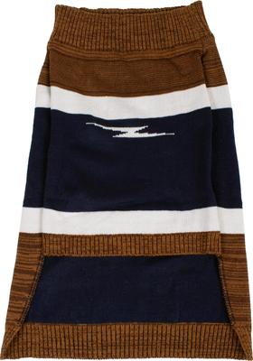 Show full view: Shinola Brand Stripe Dog Sweater, Brown, XX-Large slide 4 of 10