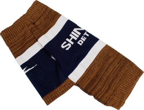 Show full view: Shinola Brand Stripe Dog Sweater, Brown, Large slide 2 of 9