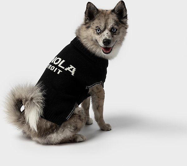 Show full view: Shinola Logo Dog Sweater, Black, Small slide 5 of 9