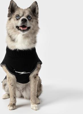 Show full view: Shinola Logo Dog Sweater, Black, Medium slide 4 of 9