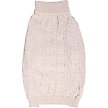 Show in main carousel: Shinola Cable Knit Dog Sweater, Ivory, X-Large slide 1 of 9