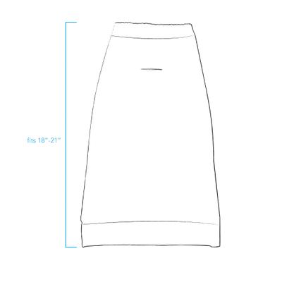 Show full view: Shinola Brand Stripe Dog Sweater, Brown, Large slide 8 of 9