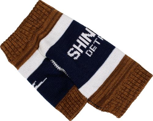 Show full view: Shinola Brand Stripe Dog Sweater, Brown, Small slide 2 of 9
