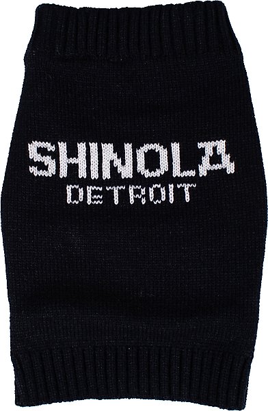 Show full view: Shinola Logo Dog Sweater, Black, Small slide 1 of 9