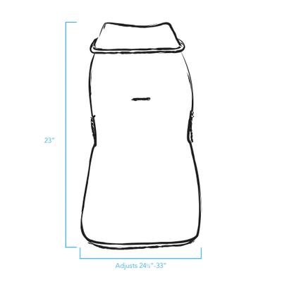 Show full view: Shinola Dog Coat, Oatmeal, X-Large slide 8 of 9