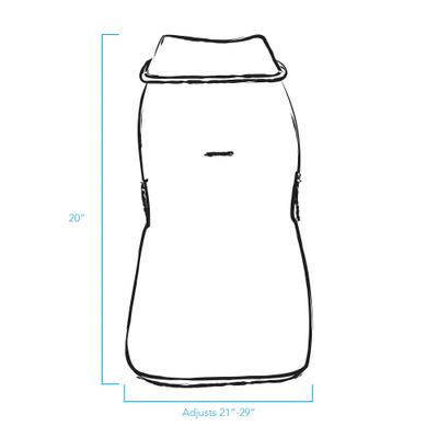 Show full view: Shinola Dog Coat, Oatmeal, Large slide 9 of 10