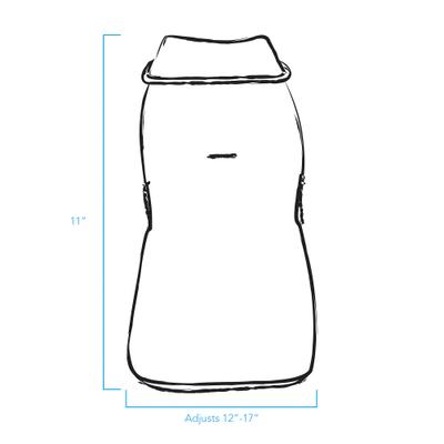 Show full view: Shinola Dog Coat, Oatmeal, X-Small slide 9 of 10