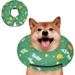 Supet Inflatable Dog Recovery Cone Collar, X-Small: 5 to 8-in neck