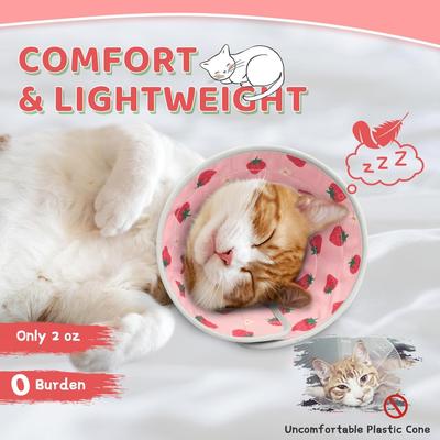 Show full view: Supet Adjustable Cat Recovery Cone, Small: 5 to 9-in neck slide 3 of 6
