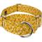 Show in main carousel: Country Brook Petz HossFit Jr Spring Cottagecore Wide Martingale Dog Collar, Yellow, Large: 18 to 26-in neck, 1.5-in wide slide 1 of 8