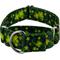 Show in main carousel: Country Brook Petz HossFit Jr Clovers in the Wind Wide Martingale Dog Collar, Green, Large slide 1 of 10