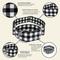 Show in main carousel: Country Brook Petz HossFit Jr Buffalo Plaid Wide Martingale Dog Collar, Black, X-Large: 23 to 31-in neck, 1.5-in wide slide 8 of 9