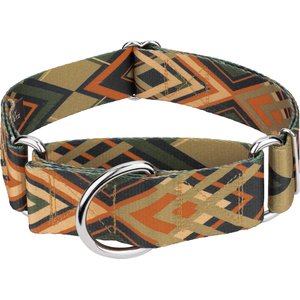 Country Brook Petz HossFit Jr Terracotta Arrows Wide Martingale Dog Collar, X-Large