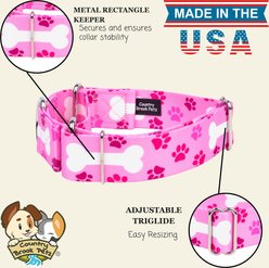 Country Brook Petz HossFit Jr Oh My Dog Wide Martingale Dog Collar, Medium slide 2 of 9