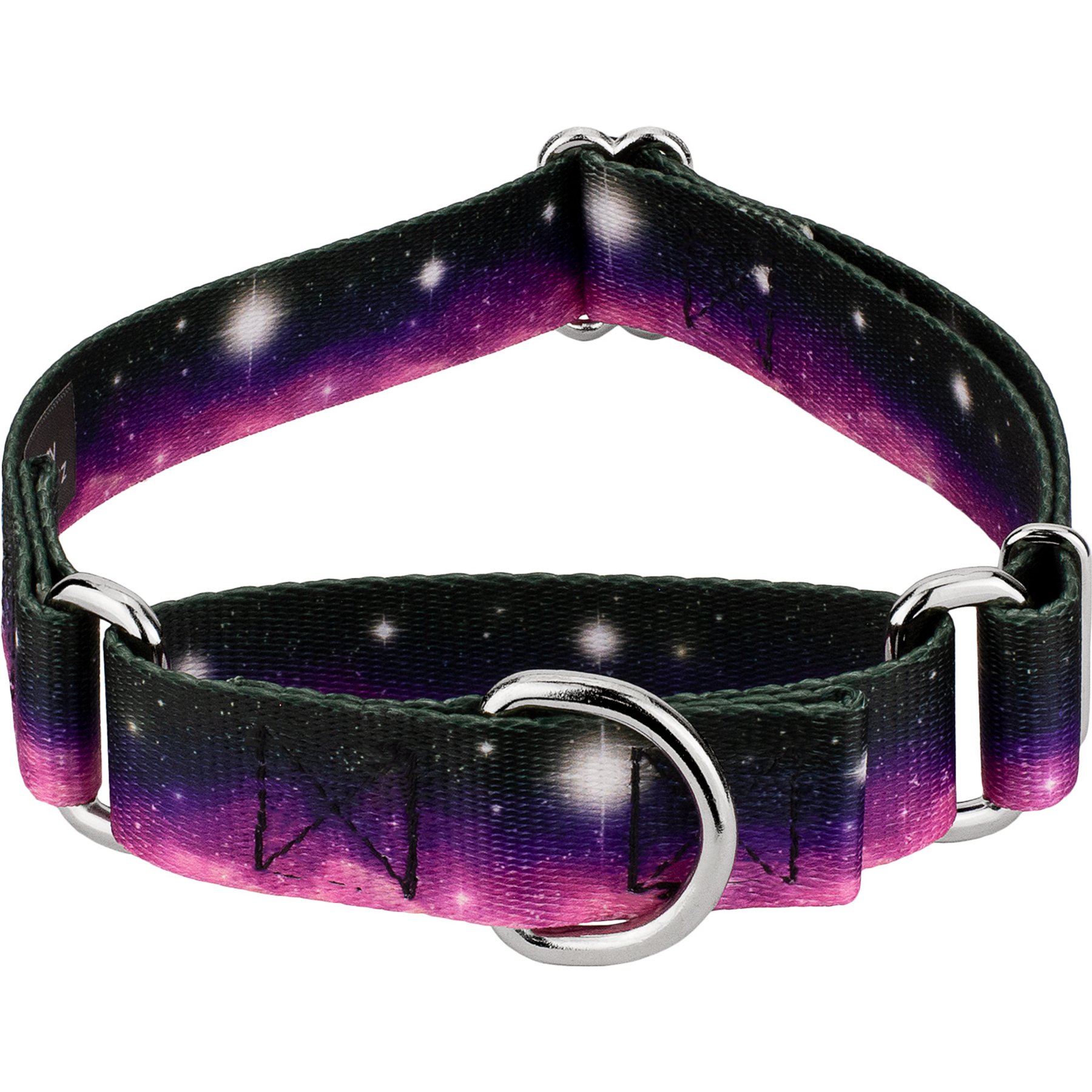 Country Brook Petz Heavenly Space Martingale Dog Collar, Large: 18 to 26-in neck, 1-in wide