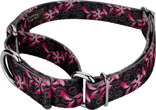 Show full view: Country Brook Petz Pink Honeysuckle Breeze Martingale Dog Collar, XX-Small: 7 to 10-in neck, 1/2-in wide slide 3 of 5