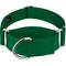 Show in main carousel: Country Brook Petz HossFit Jr Wide Training Martingale Dog Collar, Green, Medium: 15 to 21-in neck, 1.5-in wide slide 1 of 8