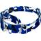 Show in main carousel: Country Brook Petz Camo Martingale Dog Collar, Royal Blue & White, Large: 18 to 26-in neck, 1-in wide slide 3 of 5