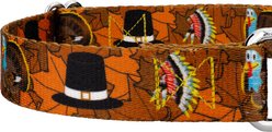 Country Brook Petz Thanksgiving Tradition Martingale Dog Collar, Small: 11 to 15-in neck, 5/8-in wide slide 2 of 7