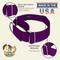 Show in main carousel: Country Brook Petz HossFit Jr Wide Training Martingale Dog Collar, Purple, Large: 18 to 26-in neck, 1.5-in wide slide 7 of 8