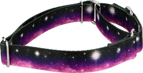 Show full view: Country Brook Petz Heavenly Space Martingale Dog Collar, Large: 18 to 26-in neck, 1-in wide slide 4 of 5