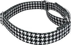 Country Brook Petz Houndstooth Martingale Dog Collar, Black, XX-Small: 7 to 10-in neck, 1/2-in wide slide 2 of 7
