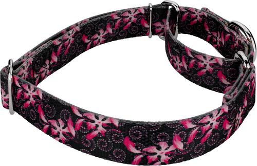 Show full view: Country Brook Petz Pink Honeysuckle Breeze Martingale Dog Collar, XX-Small: 7 to 10-in neck, 1/2-in wide slide 4 of 5