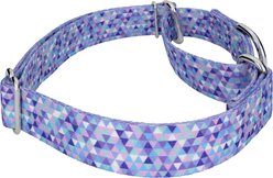 Country Brook Petz Mermaid Mosaic Martingale Dog Collar, Small: 11 to 15-in neck, 5/8-in wide slide 2 of 7