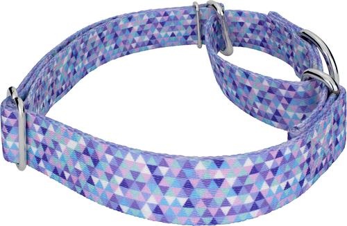Show full view: Country Brook Petz Mermaid Mosaic Martingale Dog Collar, Large: 18 to 26-in neck, 1-in wide slide 7 of 8