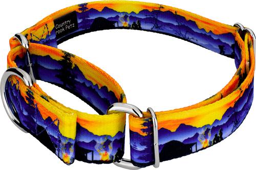 Show full view: Country Brook Petz Great Outdoors Martingale Dog Collar, Medium: 15 to 21-in neck, 1-in wide slide 3 of 5