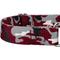 Show in main carousel: Country Brook Petz Camo Martingale Dog Collar, Crimson & White, Medium: 15 to 21-in neck, 1-in wide slide 5 of 5