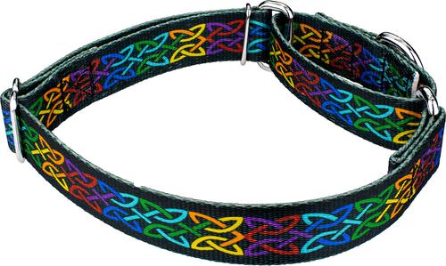 Show full view: Country Brook Petz Celtic Pride Martingale Dog Collar, Medium: 15 to 21-in neck, 1-in wide slide 5 of 6