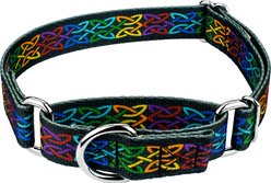 Country Brook Petz Celtic Pride Martingale Dog Collar, Medium: 15 to 21-in neck, 1-in wide
