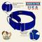 Show in main carousel: Country Brook Petz HossFit Jr Wide Training Martingale Dog Collar, Royal Blue, Large: 18 to 26-in neck, 1.5-in wide slide 7 of 8