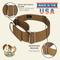 Show in main carousel: Country Brook Petz HossFit Jr Wide Training Martingale Dog Collar, Coyote Tan, Medium: 15 to 21-in neck, 1.5-in wide slide 7 of 8