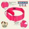 Show in main carousel: Country Brook Petz HossFit Jr Wide Training Martingale Dog Collar, Hot Pink, Large: 18 to 26-in neck, 1.5-in wide slide 8 of 9