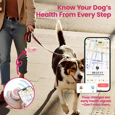 Show full view: Pawview Smart Holder with Dog Poop Bags Dispenser, Lavender scent, 15 bags, Pink slide 6 of 11